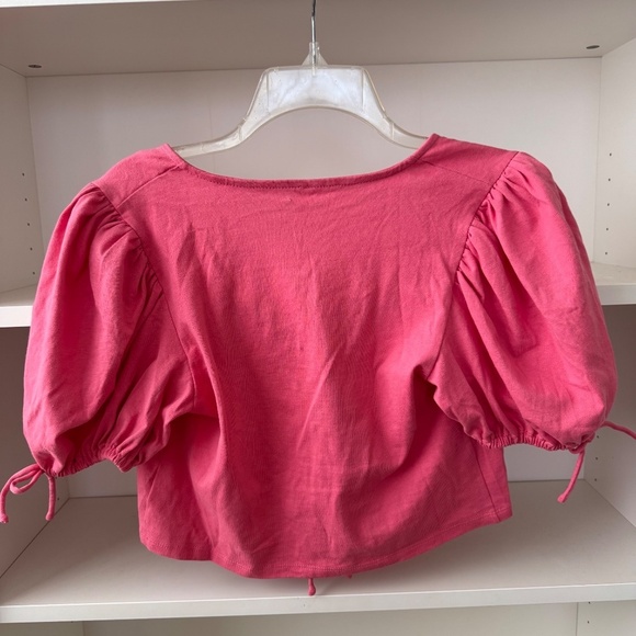 FREE PEOPLE Pink Kitty Tee - Picture 7 of 9